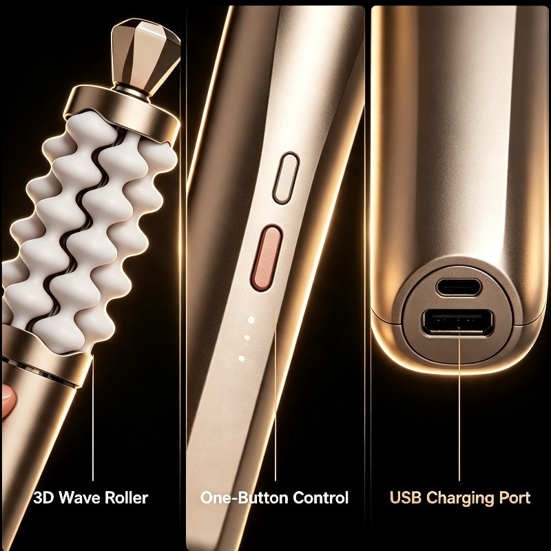 Luxury Skincare Devices - Luxury Premium Facial Neck Massager Wand,