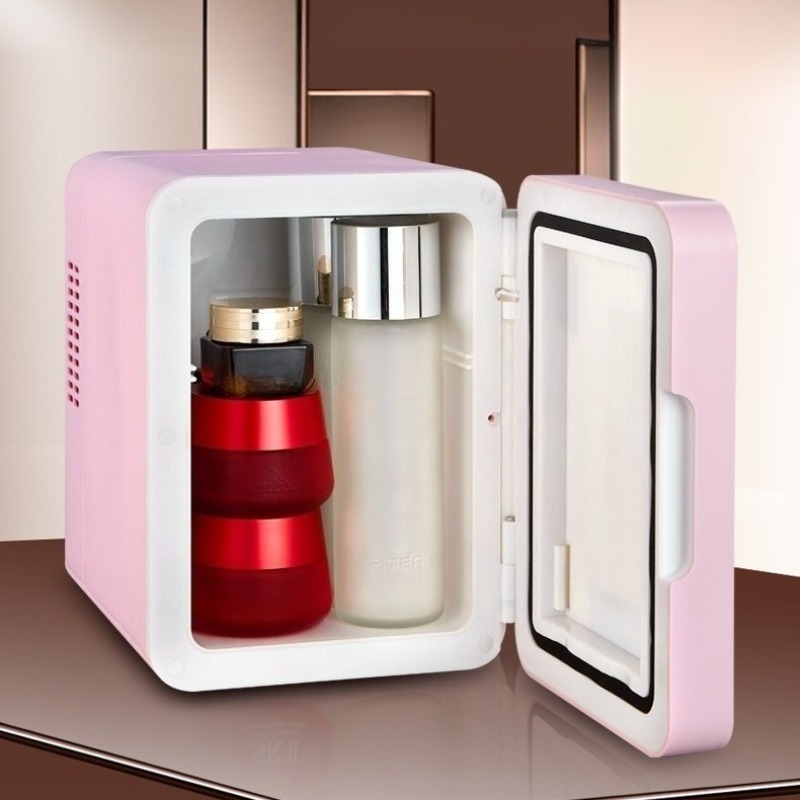 Luxury Skincare Makeup - Portable Mini Makeup Cooler Fridge Luxury
