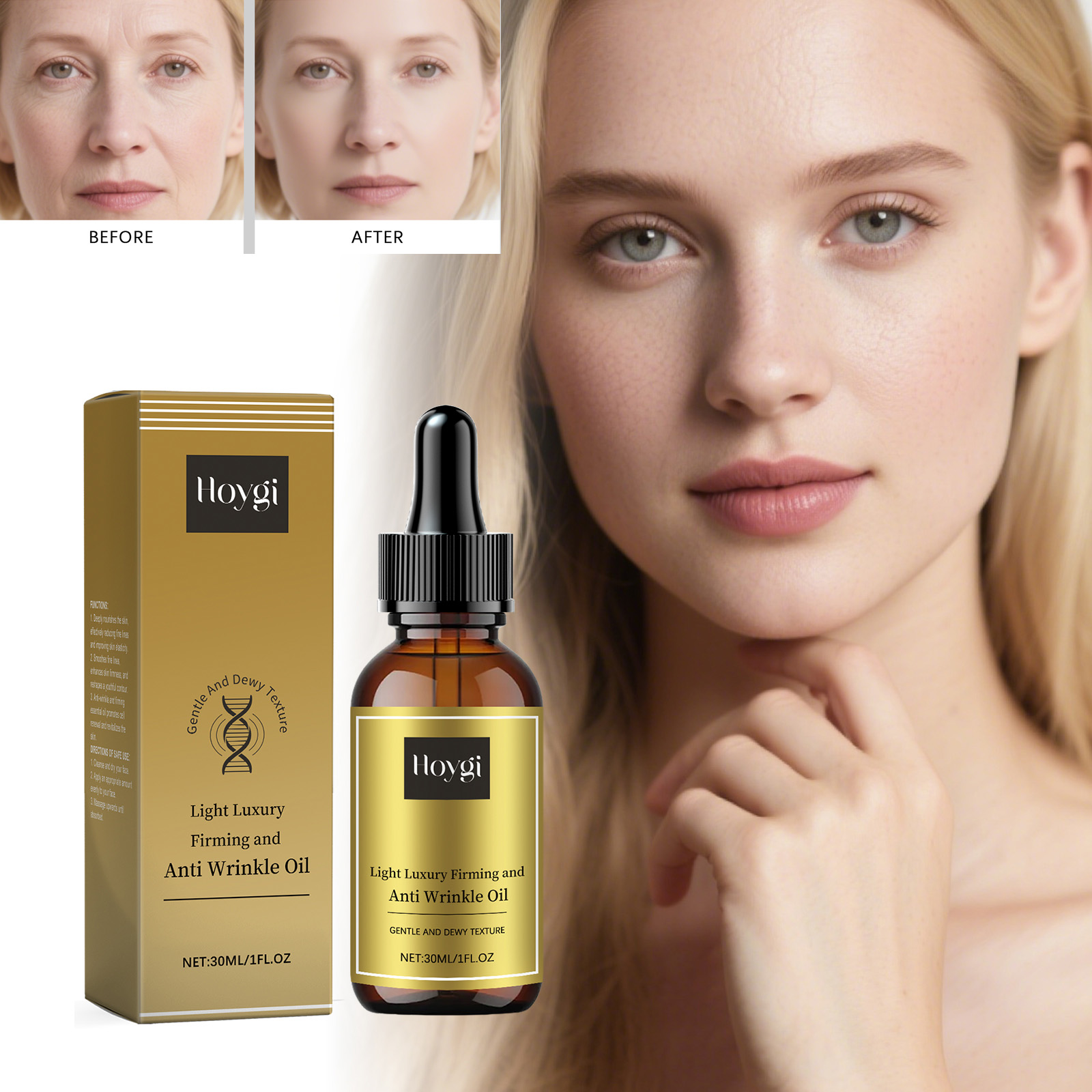 Luxury Skincare Makeup - Firming Facial Care Oil Lifting Anti