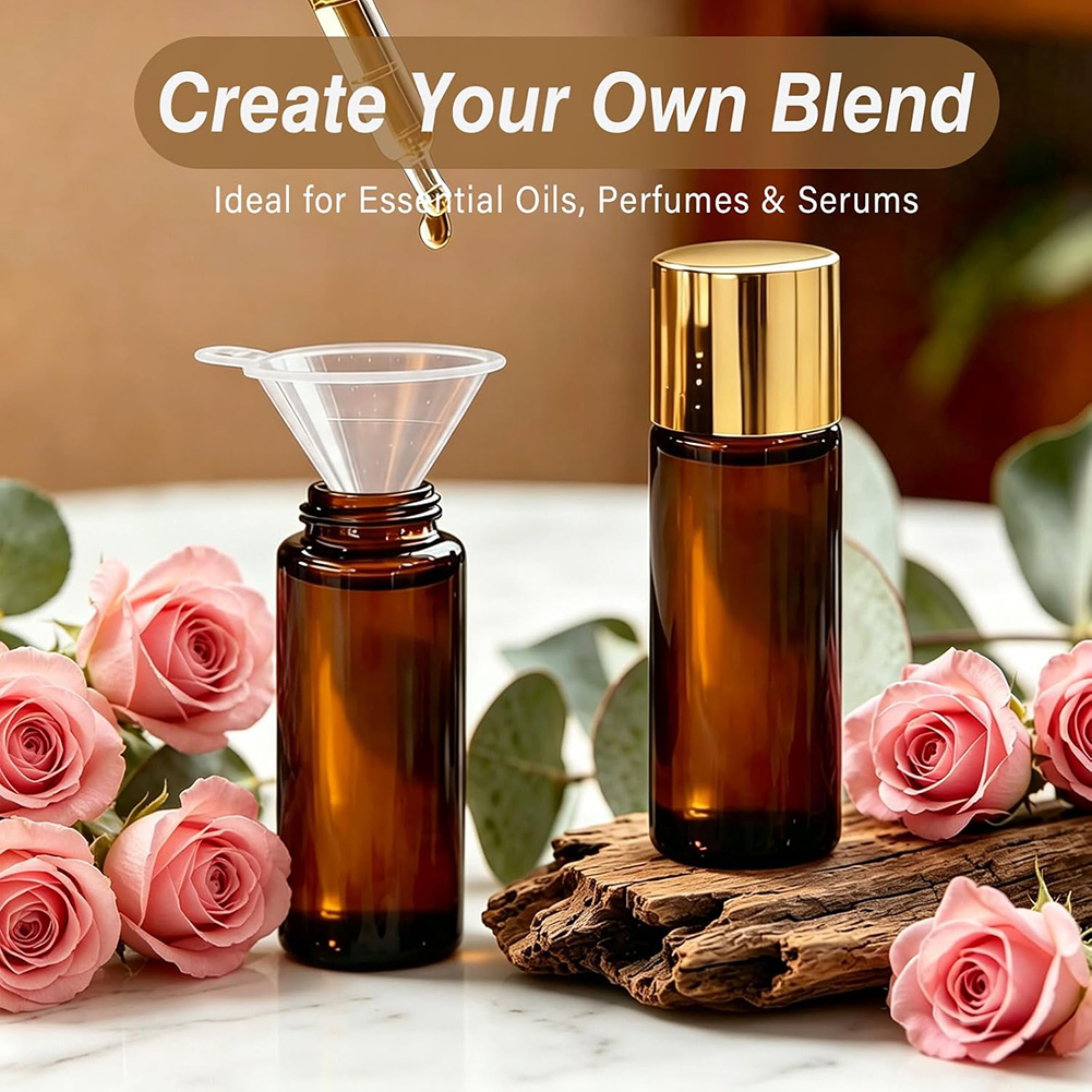 Luxury Skincare Serum - UV Protection Glass Containers For DIY