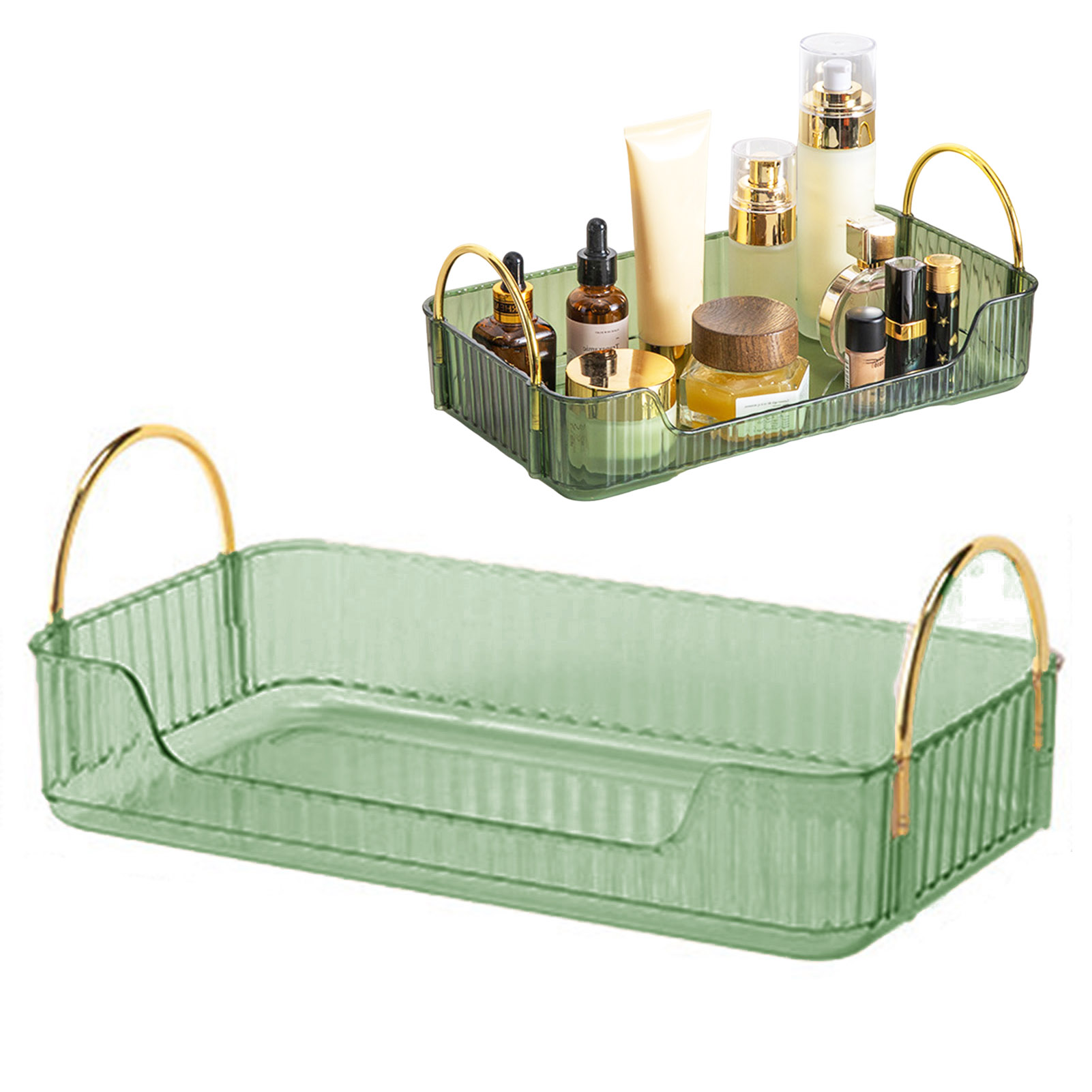 Bathroom Organizer Rack Light  - Luxury Skincare Products 评论和价格