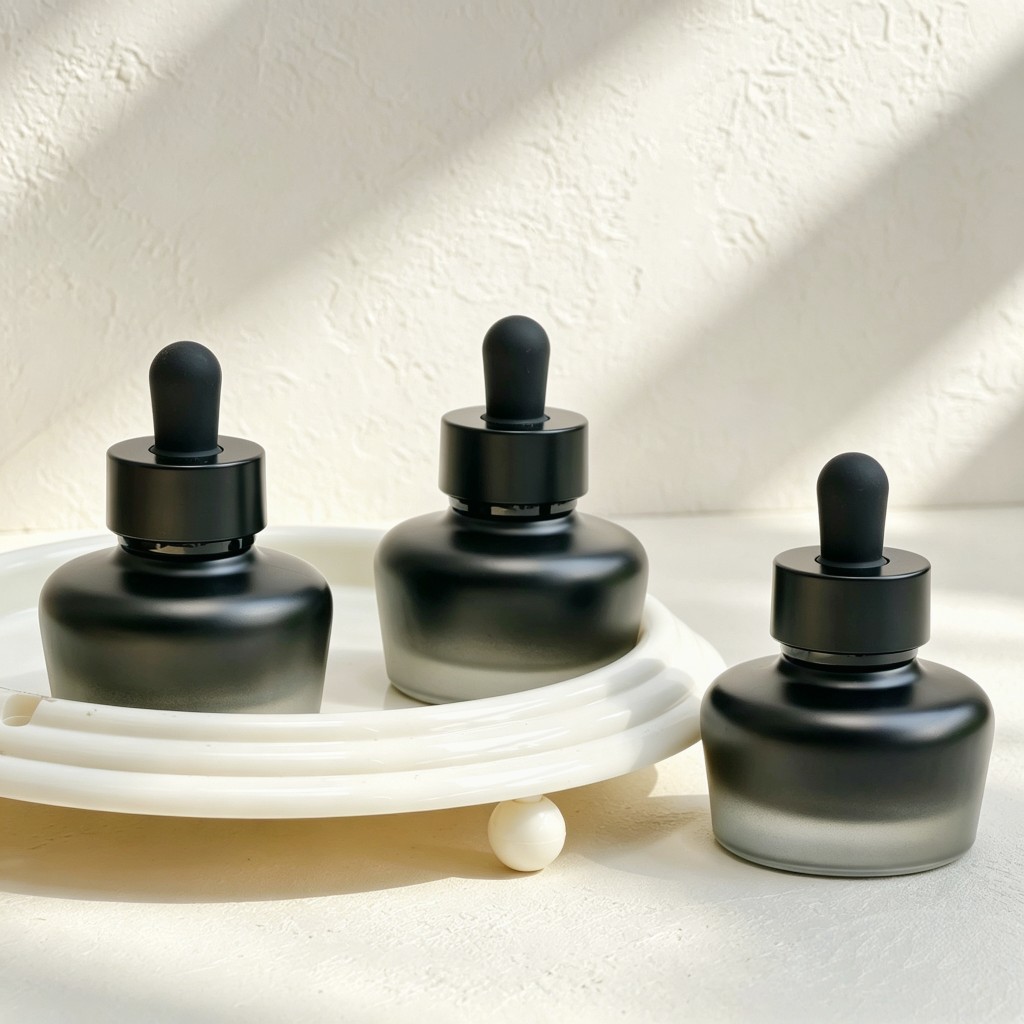 30ml Frosted Glass Dropper Bot - Luxury Skincare Serum 评论和价格