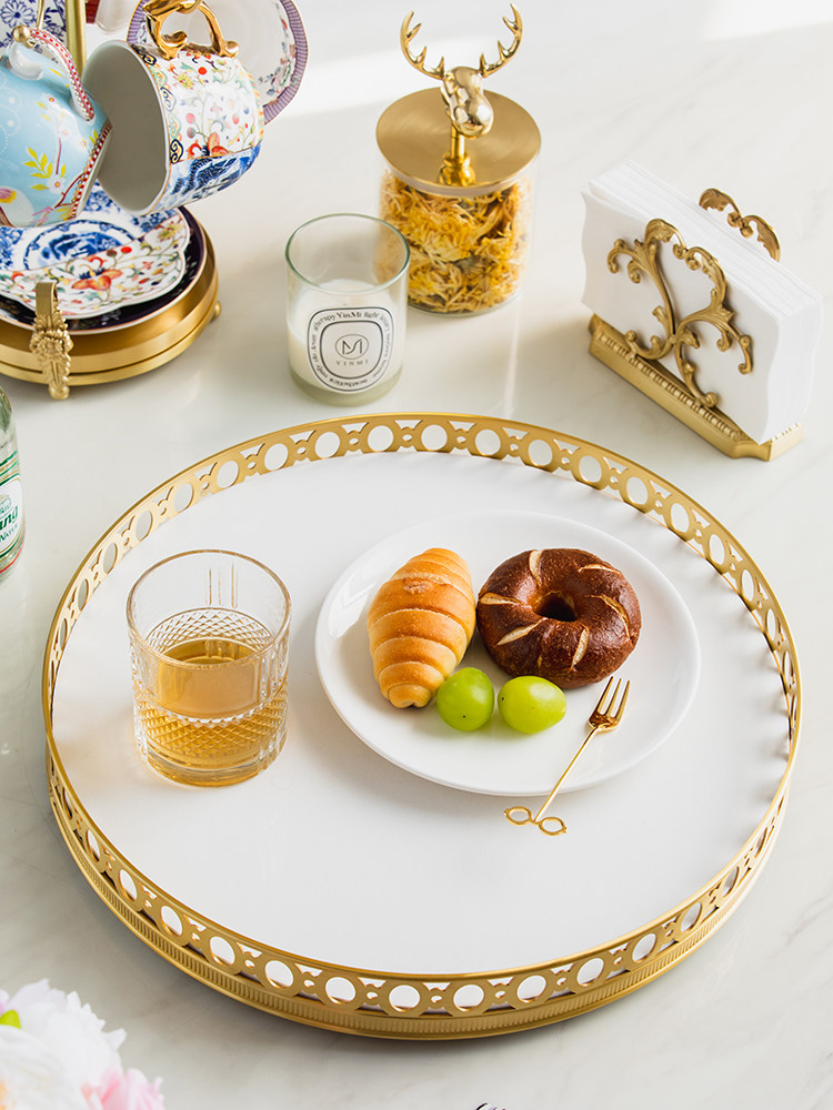 Light luxury mirror brass rota - High Luxury Skincare 评论和价格