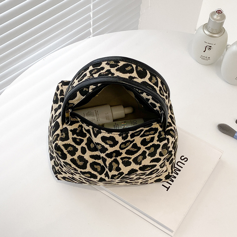 Leopard Makeup Bag Luxury  Lar - Luxury Skincare Makeup 评论和价格