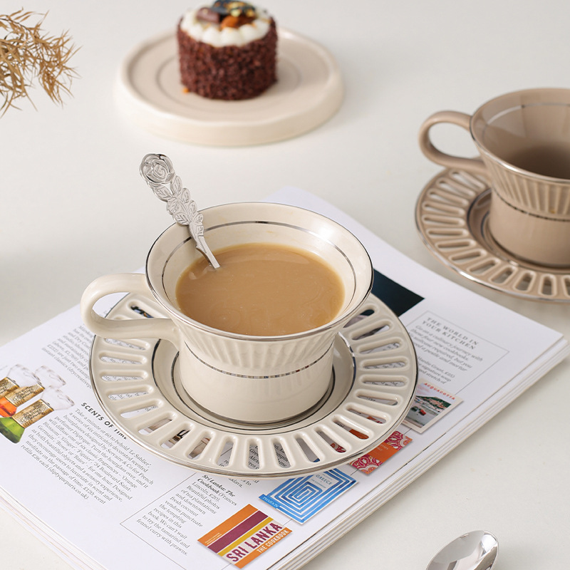 Luxury Ceramic Coffee Cup Dish - Luxury Skincare Products 评论和价格