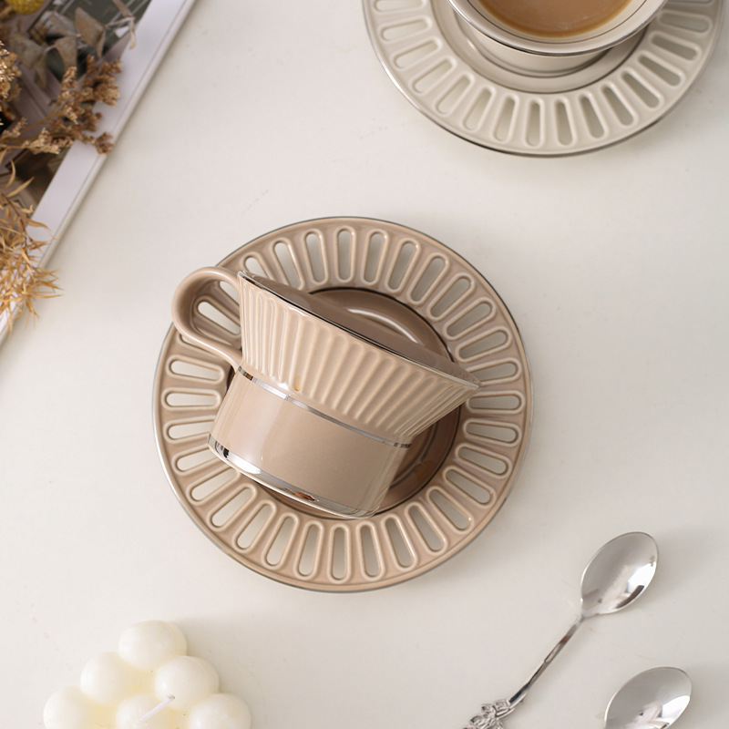 Luxury Ceramic Coffee Cup Dish - Luxury Skincare Products 评论和价格